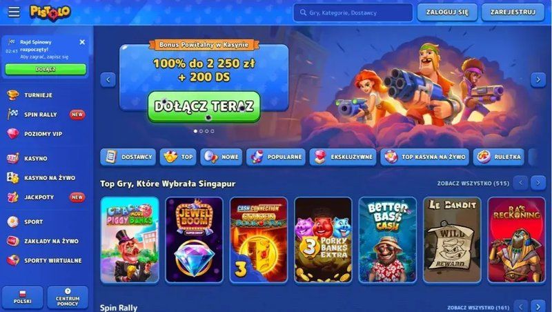 Pistolo Casino – Nowe Kasyno Online w Polsce z Bezpiecznym Logowaniem